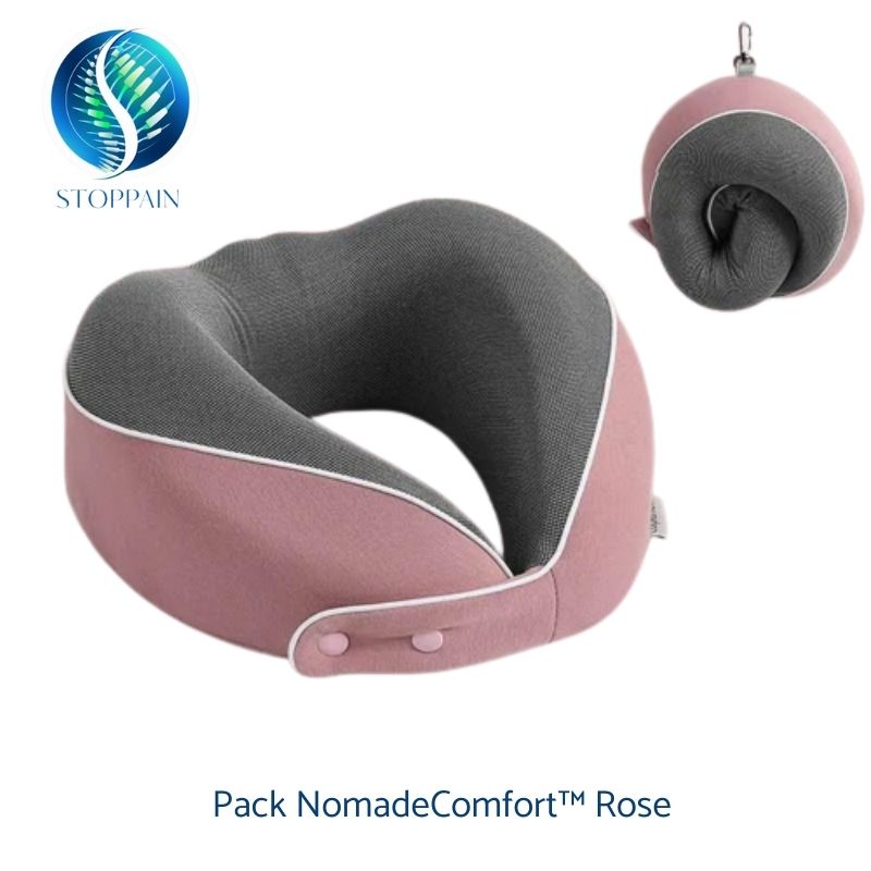 NomadeComfort™:le coussin pour un voyage confortable