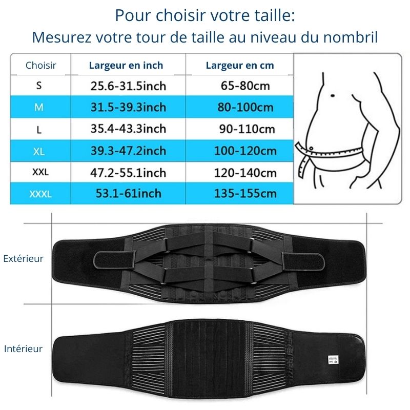 Lumbar support belt - Stop back pain