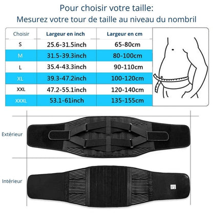 Lumbar support belt - Stop back pain